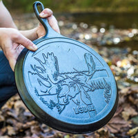 Lodge - 10.5" Wildlife Cast Iron Moose Griddle - L9OGWLMOCN
