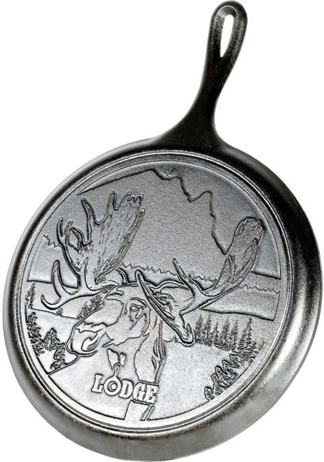 Lodge - 10.5" Wildlife Cast Iron Moose Griddle - L9OGWLMOCN