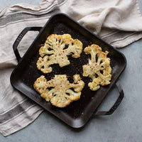 Lodge - 11" Chef Collection Cast Iron Square Griddle - LC11SGRCN