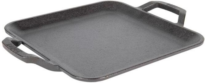 Lodge - 11" Chef Collection Cast Iron Square Griddle - LC11SGRCN
