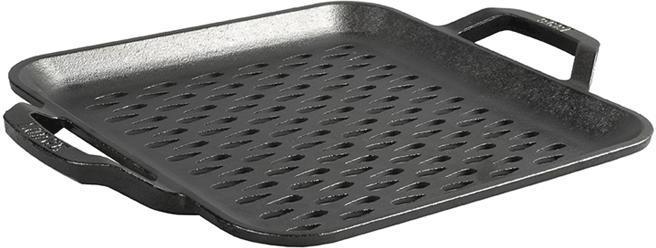 Lodge - 11" Chef Collection Cast Iron Square Grill Topper - LC11SGTINT