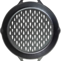 Lodge - 12" Cast Iron Grilling Basket - L10GBL