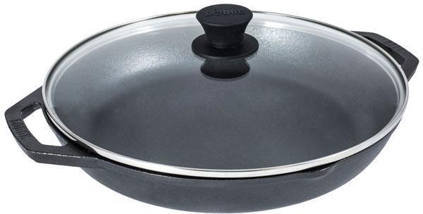 Lodge - 12" Chef Collection Cast Iron Everyday Pan - LC12EPCN