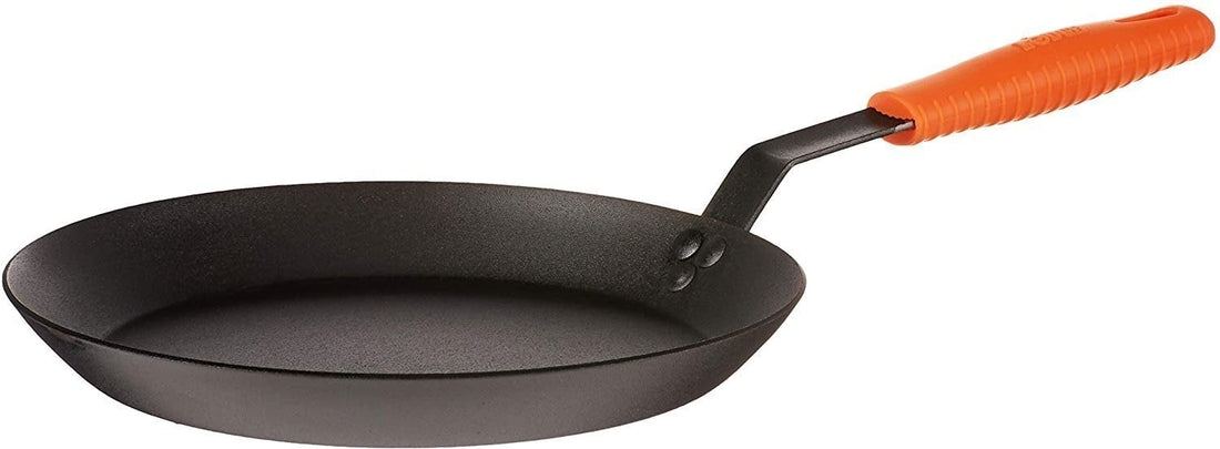 Lodge - 12" Seasoned Carbon Steel Skillet With Handle Holder - CRS12HH61