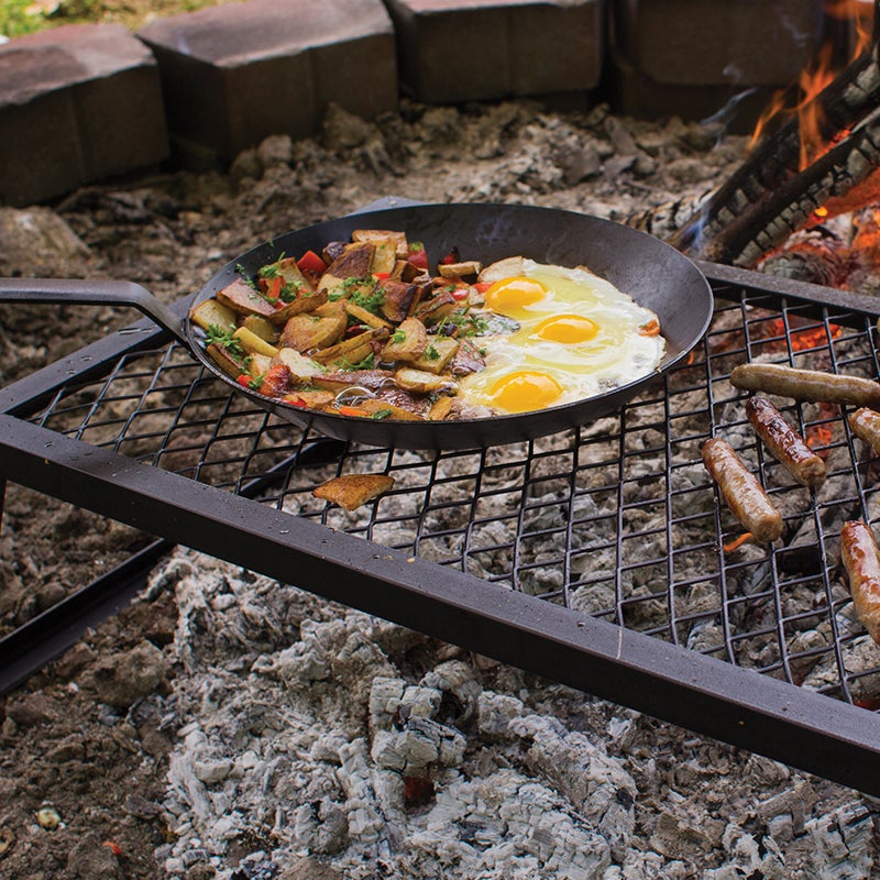 Lodge - 12" Seasoned Steel Skillet - CRS12