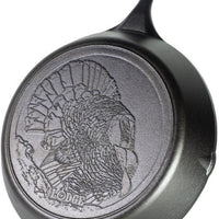 Lodge - 13.25" Wildlife Turkey Cast Iron Skillet - L12SKWLTKY