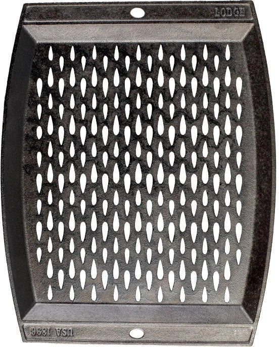 Lodge - 15" x 12" Cast Iron Grill Topper - L15RCGT