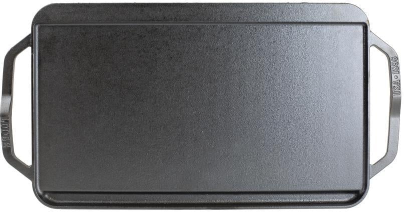 Lodge - 19.5" x 10" Chef Collection Cast Iron Reversible Grill/Griddle - LCDRGINT