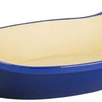 Lodge - 1.8 L Oval Enamel Casserole Indigo - EC2C32