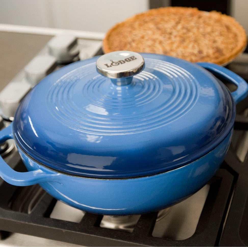 Lodge - 2.8 L Dutch Oven Blue - EC3D33