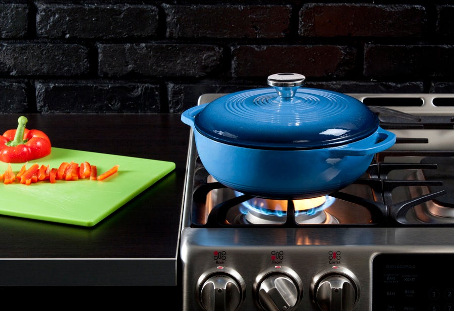 Lodge - 2.8 L Dutch Oven Blue - EC3D33