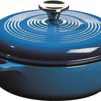 Lodge - 2.8 L Dutch Oven Blue - EC3D33