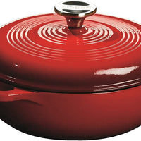 Lodge - 2.8 L Dutch Oven Red - EC3D43