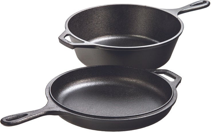 Lodge - 3 L Cast Iron Combo Cooker - LCC3INT