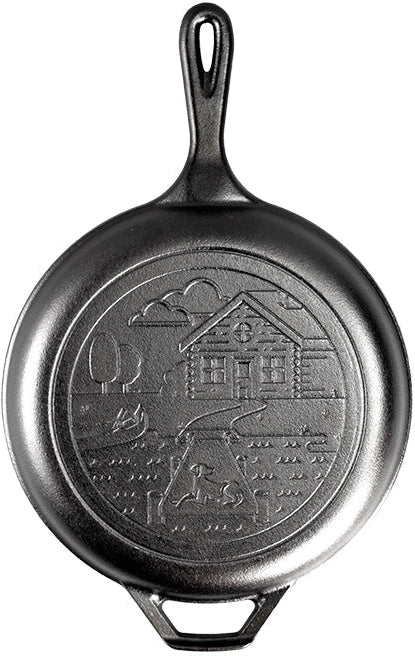Lodge - 3.2 QT Wanderlust Cast Iron Cabin Combo Cooker - LCCWND