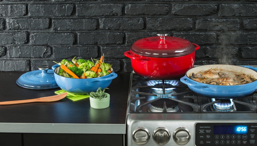 Lodge - 3.4 L Casserole Blue - EC3CC33