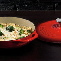 Lodge - 3.4 L Casserole Red - EC3CC43