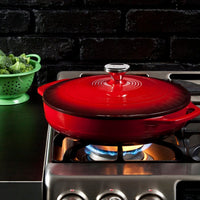 Lodge - 3.4 L Casserole Red - EC3CC43