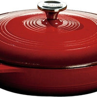 Lodge - 3.4 L Casserole Red - EC3CC43