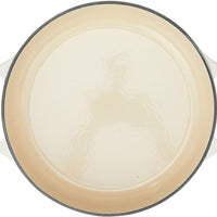 Lodge - 3.4 L Enameled Cast Iron Covered Casserole Oyster - EC3CC13