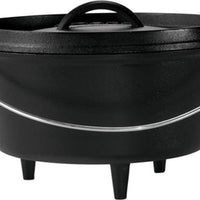 Lodge - 4.7 L Cast Iron Deep Camp Dutch Oven - L10DCO3