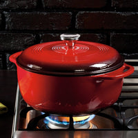 Lodge - 5.7 L Dutch Oven Red - EC6D43