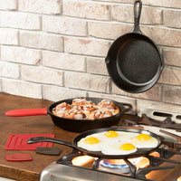 Lodge - 6 PC Essential Cast Iron Skillet Set - L6SPB41