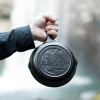 Lodge - 6.5" Wildlife Wolf Cast Iron Skillet - L3SKWLWF