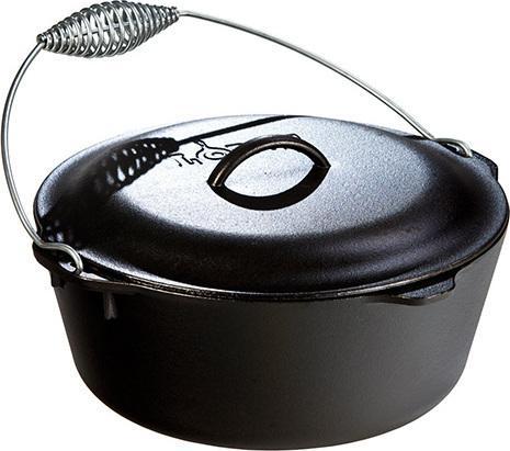 Lodge - 6.6 L Cast Iron Dutch Oven - L10DO3