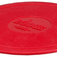 Lodge - 7.25" Deluxe Round Silicone Trivet Red - AS7DT41