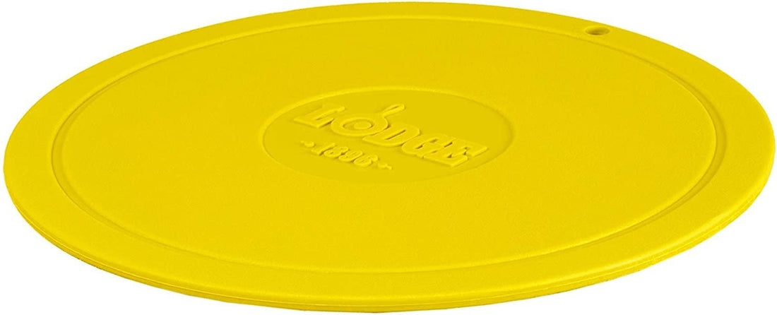 Lodge - 7.25" Deluxe Round Silicone Trivet Sunflower - AS7DT22