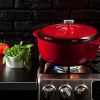 Lodge - 7.4 L Dutch Oven Red - EC7D43