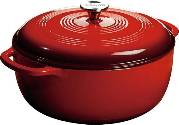 Lodge - 7.4 L Dutch Oven Red - EC7D43