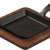 Lodge - 7.5" Square Walnut Wood Underliner - U5WP