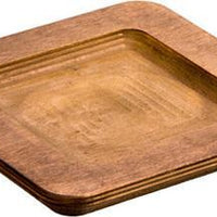 Lodge - 7.5" Square Walnut Wood Underliner - U5WP