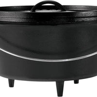 Lodge - 7.6 L Cast Iron Deep Camp Dutch Oven - L12DCO3