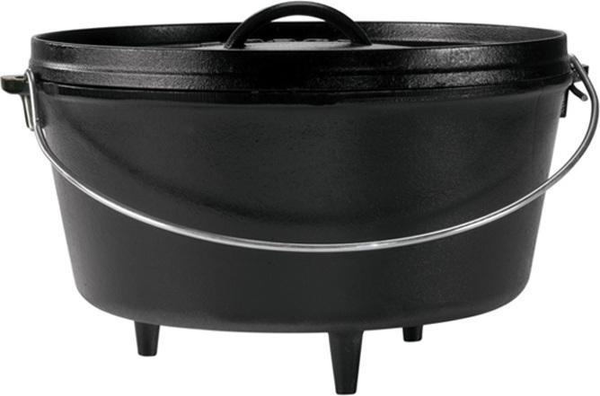 Lodge - 7.6 L Cast Iron Deep Camp Dutch Oven - L12DCO3