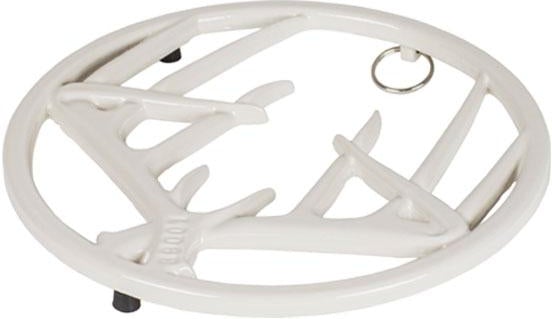 Lodge - 8" Enameled Cast Iron Antler Trivet Biscotti - EC8AT08