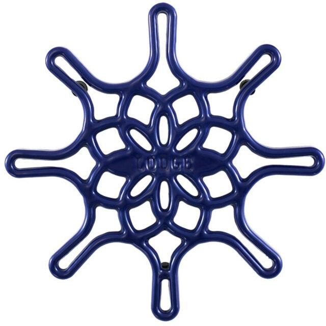 Lodge - 8" Enameled Cast Iron Skillet Indigo - EC8ST32