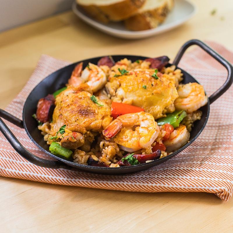 Lodge - 8" Seasoned Carbon Steel Dual Handle Pan - CRS8DLH