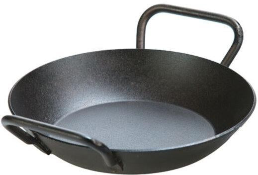 Lodge - 8" Seasoned Carbon Steel Dual Handle Pan - CRS8DLH