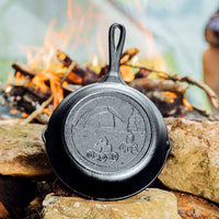 Lodge - 8" Wanderlust Cast Iron Tent Skillet - L5SKWND