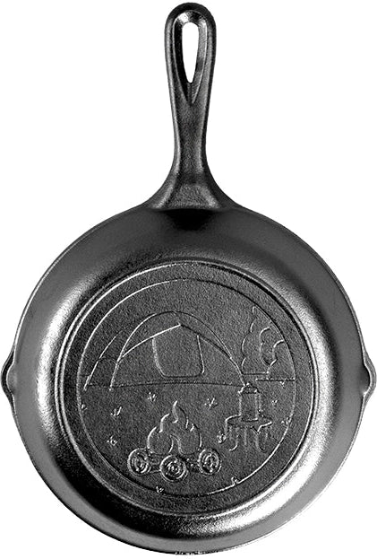 Lodge - 8" Wanderlust Cast Iron Tent Skillet - L5SKWND
