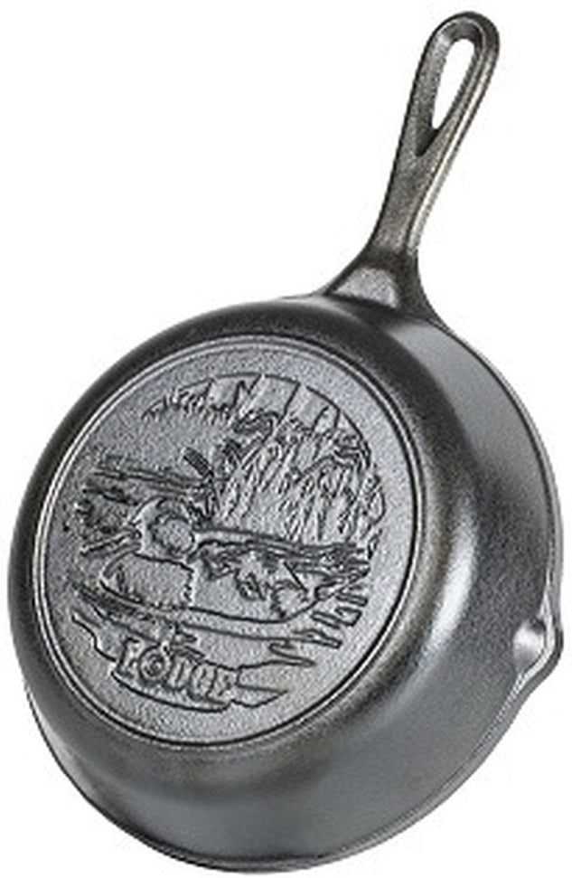 Lodge - 8" Wildlife Duck Cast Iron Skillet - L5SKWLDKCN