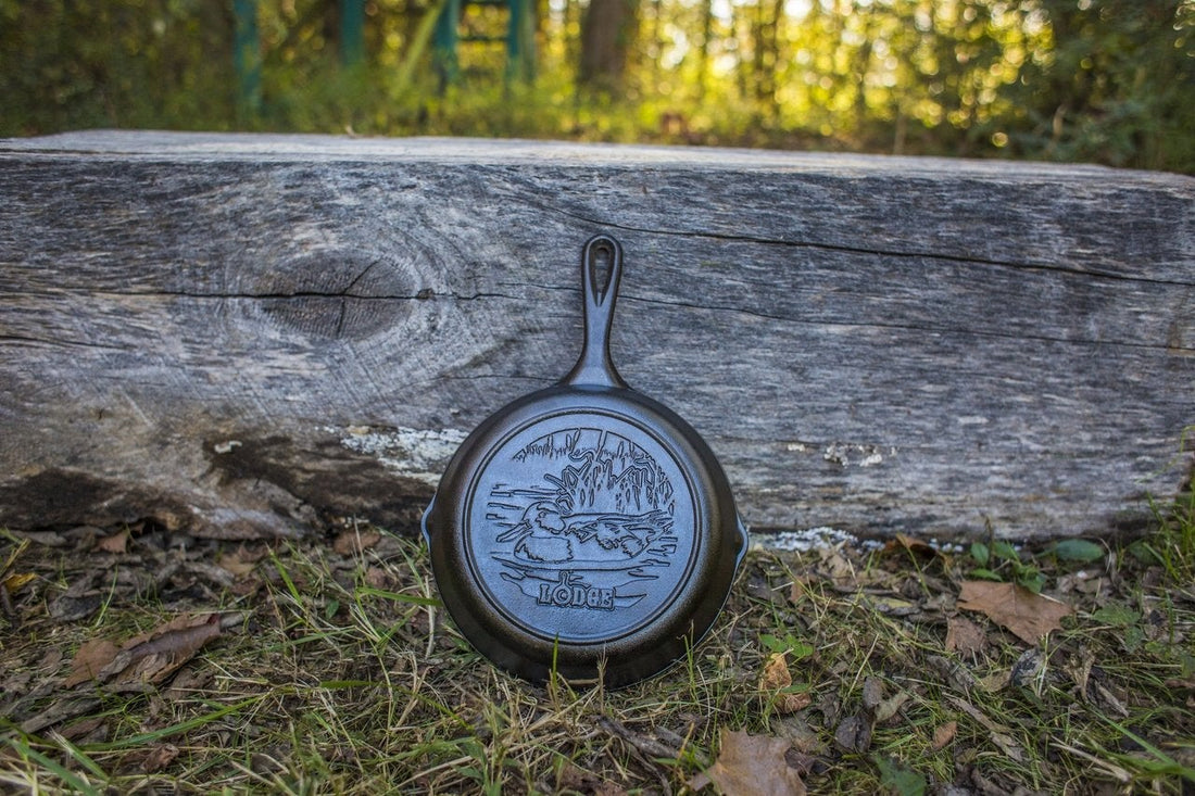 Lodge - 8" Wildlife Duck Cast Iron Skillet - L5SKWLDKCN