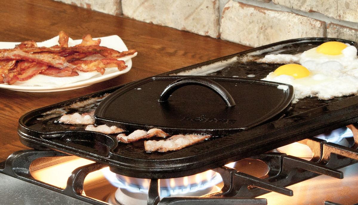 Lodge - 8.25" Flat Cast Iron Grill Press - LFIP3