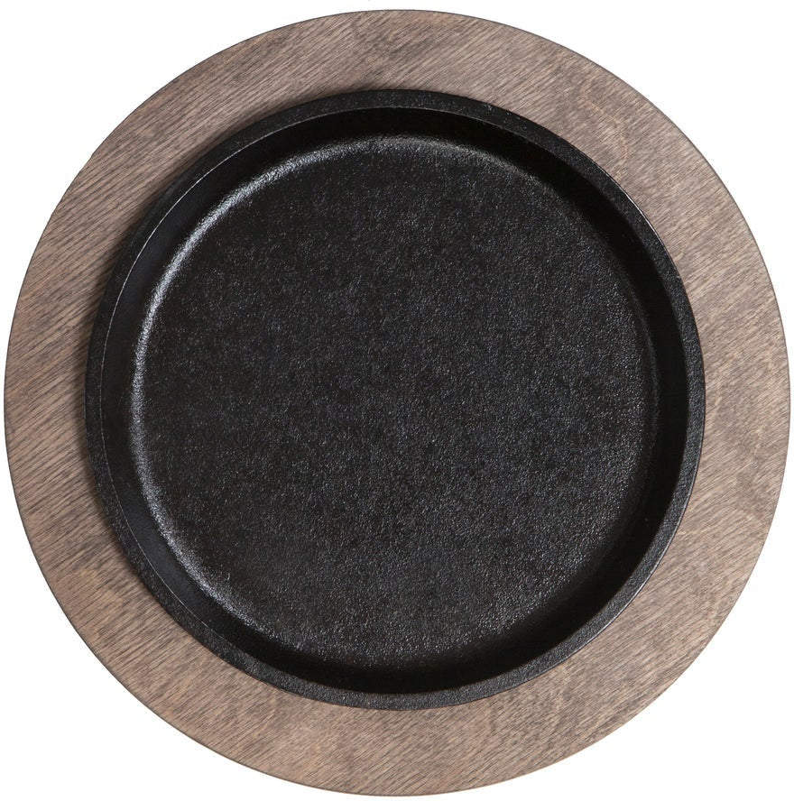 Lodge - 9.5" Round Walnut Wood Underliner - U5RP