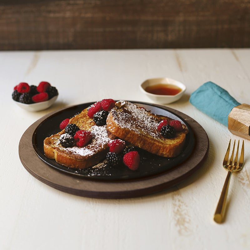 Lodge - 9.5" Round Walnut Wood Underliner - U5RP