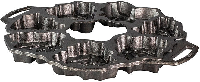 Lodge - Cast Iron Holiday Wreath Pan - BWHW