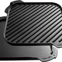 Lodge - Cast Iron Reversible Grill/Griddle - LSRG3